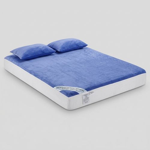 Irvine Home Collection Full 6-Inch Gel Memory Foam Mattress with free pillow