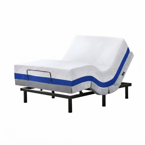 California King Adjustable Bed with Memory Foam